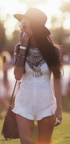 Look Da Festival, Moda Coachella, Look Hippie Chic, Stile Boho Chic, Moda Hippie, Look Boho Chic, Look Festival, Boho Mode, Fest Outfits