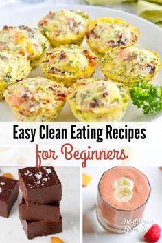 easy clean eating recipes for beginners that are delicious and nutritious to eat