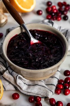 homemade cranberry sauce with orange and red wine Cranberries Sauce, Cranberry Sauce With Port, Homemade Cranberry Sauce Recipe, Christmas Side Dish, Cranberry Orange Sauce, Jellied Cranberry Sauce, Impressive Appetizers, Homemade Cranberry Sauce, Whipped Goat Cheese