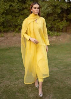 Yellow silk suit, Pakistani mayon dress, haldi mehendi dress, elegant indian wear, silk long kameez with pant, plus size indian salwar kameez. ✨This beautiful yellow silk suit has lace details on top and dupatta. This simple yet stylish dress can be wear in haldi function and also in any party. ✨This dress can be customise in any other colour and in all size, please contact us regarding any changes if you want.We will make this dress as per customer requirement. ✨ Our dresses take little longer Fitted Yellow Kurta With Sheer Dupatta, Bollywood Style Yellow Cotton Silk Churidar, Yellow Long-sleeved Kurta With Sheer Dupatta, Yellow Long Sleeve Kurta With Sheer Dupatta, Yellow Bollywood Cotton Silk Churidar, Yellow Cotton Silk Kurta With Sheer Dupatta, Yellow Semi-stitched Cotton Silk Kurta, Fitted Yellow Churidar With Sheer Dupatta, Spring Yellow Chanderi Anarkali Set