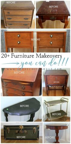 the different types of furniture makeovers you can do