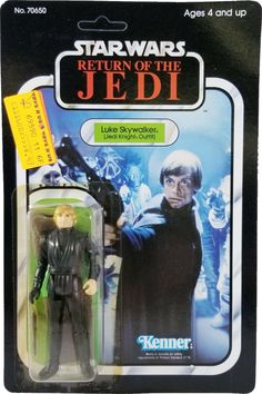 star wars return of the jedi luke sky walker action figure