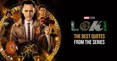 Loki - The Best Quotes from the Series (Marvel studios) Marvel Tv, Who Said