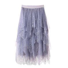 High Waist Pleated Lace Mesh Glitter Long Skirt · KoKo Fashion · Online Store Powered by Storenvy Rok Tile, Girls Tulle Skirt, Ballet Dance Dress, Gonna In Tulle, Puffy Skirt, Sparkle Skirt, Fairy Skirt, Tulle Midi Skirt, High Waisted Pleated Skirt