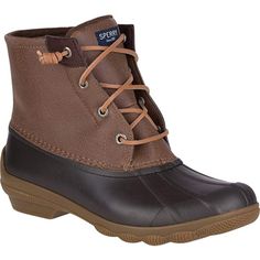 Sperry Syren Waterproof Gulf Duck Boot Women's Sts8025 Brown Size 8.5 The Syren Duck Boot From Sperry Top-Sider Will Call Out To You. Rubber And Faux-Leather Upper In A Duck Boot Style With A Round Toe Lace Up Closure With A Side Zipper Entry Micro-Fleeced Lining Provides Warmth Underfoot Smooth Lining With Cushioned Comfort Footbed Durable Rubber Traction Outsole Features: Sts80524 Size: Womens 8.5 Condition: New Without Box Business Casual Duck Boots, Sperry One Eye Duck Boot, Sperry Syren Gulf Duck Boots, Duck Boots Sperry, Black Duck Boots, Sperry Rain Boots, Sperry Saltwater Duck Boots, Mid Height Boots, Sperry Boots