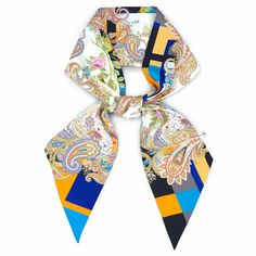 PRICES MAY VARY. Material:MONGGIL's skinny scarf is printed with high-quality twill polyester fabric. Purse scarf for handbags are soft and comfortable. They do not fade and are easy to wash. Nice Size: 59” x 5.9”/(150 x 15cm).Weight:Around 1.41oz/40g. Funtion:This skinny silk scarf is the perfect accent to any outfit. The designer head scarf for women can be worn around your neck , chic neck tie, hair scarves, head tie band, waist bands, handbag accessories, hat decorations, hand band, wrist ba Hand Band, Hair Scarves, Ladies Head Scarf, Fabric Purse, Head Tie, Silk Neck Scarf, Fabric Patterns Design, Purse Scarf, Printed Fashion