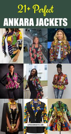 Check out these super trendy ankara jackets that are perfect for rocking this year! With options like bomber jackets, blazers, wrap tops, and kimonos, these African print jackets are not only stylish but also very versatile. They're sure to turn heads and make you the center of attention wherever you go. Whether you prefer a classic design or something more unique, there's a jacket style to fit your taste. Ankara Kimono Jacket, Green Cargo Jacket, Latest Ankara, Festival Jacket