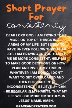 7 Confident Prayers For Consistency - Grace and Prayers Prayer For Focus And Concentration, Thursday Morning Prayer, Prayer For Discernment, Sunday Morning Prayer, Short Prayer, Selfie Pics, Focus And Concentration, Personal Prayer