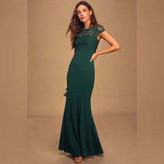 Reposhing This Item I Purchased From @Genabonbon. Loved It, But Too Small On Me Questions? Leave A Comment Below! Hopeful Romantic, Maxi Skirt Fall, Hunter Green Dresses, Mermaid Maxi Dress, Full Maxi Skirt, Perfect Bridesmaid Dress, Maid Of Honour Dresses, Prom Dress Stores, Dress Mermaid