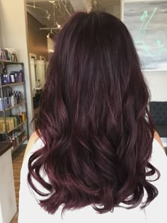 Mahogany Hair Color, Burgundy Brown Hair, Black Hair Ombre, Brown Ombre Hair, Ombré Hair