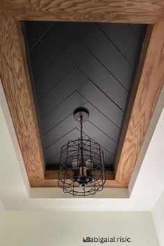 Double Tray Ceiling, Accent Ceiling, Tray Ceiling, Black Ceiling, Home Inspo, Wood Ceilings, Home Ceiling, The Ceiling, Exterior House Colors