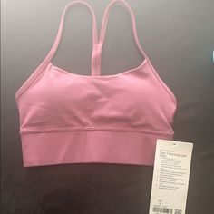 * Nulu Style Dusty Rose Pink Cups In Bra Casual Pink Sports Bra For Pilates, Lululemon Sweatshirt, Teal Tank Top, Pink Polka Dot Dress, Pink Cups, Dusty Rose Pink, Loose Tank Tops, Lululemon Sports Bra, Poshmark Finds