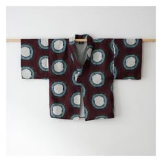 Sewing Designs, Sew Your Own Clothes, Haori Jacket, Mode Kimono, Japanese Clothing, Indigo Shibori, Couture Mode