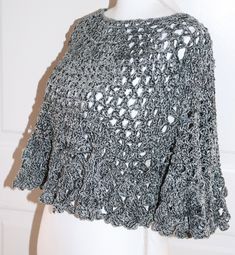 Handmade Crochet Poncho Should you have any questions please contact me. Piece Sign, Crochet Poncho, Brands Outlet, Handmade Crochet, Scarf Wrap, Women's Accessories, Scarf Accessory, Shoe Accessories, Women Accessories