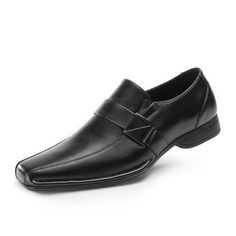 PRICES MAY VARY. Elegant Business Dress Loafers: Elevate your style with these loafers, side metal decorative buckles for a touch of sophistication. The forefoot is designed with fabric and a leather lining for durability, complemented by a microfiber fabric fit on the heel. Crafted with a soft PU upper and a wear-resistant TPR outsole, these shoes are the epitome of luxury and longevity. Superior Design: designed for effortless wear with a wide toe and elastic band, catering to various foot sha Loafers Dress, Church Activities, Dress Loafers, Business Dress, Men's Loafers, Black 13, Leather Cushion, Business Dresses, Classic Dress