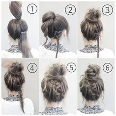 Perfect for a lazy day Sanggul Modern, Fast Hairstyles, Trik Fotografi, 가을 패션, Hairstyles For School