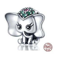 Cute Baby Elephant With Bow Charms, Animal Charm for Pandora Bracelet Charms, Dangle Charms for Bracelet, 925 Sterling Silver Charms fits for Bracelet Pandora Charms  Condition: Brand New Material: 925 Sterling Silver Item specifics Item Type: Beads Item Weight: 2-5g Item Shape: As shown in picture Metals Type: Silver Material: 925 Sterling Silver  Quantity: One Piece (Without Bracelet & Bangle) Fits: Compatible with Pandora Bracelets, Compatible with Pandora styles or European bracelets. Perfect for your wife or gift for girlfriend, best friend gifts birthday gift, Christmas gifts, your mum or daughter or simply your best friend. Ideal Gifts for Christmas, Birthday, New Year, Mother's Day, Valentine's Day, Anniversary, Graduation Gifts, Bridal Gifts or your other special occasion you woul Pandora Bracelet Silver, Pandora Original, Bracelet Pandora, Bead Charms Diy, Pandora Bracelet Charms, Fitness Bracelet, Elephant Charm, Pink Enamel, Pandora Bracelets