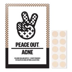 Salicylic Acid Acne Healing Dots - Peace Out | Ulta Beauty Pimple Patches, Skincare Acne, Chemical Exfoliation, Salicylic Acid Acne, Acne Solutions, Acne Spots, Best Skincare Products, Oily Skin Care, Acne Blemishes