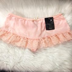 Thing Style Panty Feminine Lace Trim Brief Bottoms, Feminine Short Bottoms With Lace Trim, Feminine Lace Trim Short Bottoms, Feminine Stretch Bottoms Short Length, Feminine Stretch Short Bottoms, Feminine Short Bottoms For Daywear, Feminine Daywear Bottoms, Pink Feminine Bottoms With Lace Trim, Feminine Pink Bottoms With Lace Trim