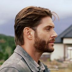 Jensen Ackles Hair, Jensen Ackles Haircut, Jensen Ackles Beard, Beau Arlen, Toddler Haircuts, Hair In The Wind, Jensen Ackles Supernatural