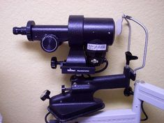 Gallery of Eye Examination Equipment: Manual Keratometer Eye Health, Binoculars, Tools