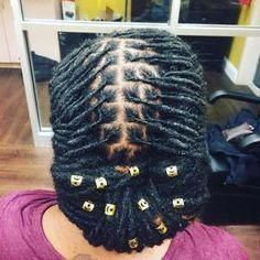 Starting Locs, Styles Locs, Locs Styles, Dreads Girl, Dreadlock Styles