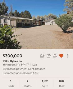 the real estate is for sale in this photo, and it's $ 500, 000