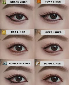 How To Do Puppy Eyes, Makeup Looks Eyes, Mata Hooded, Eye Makeup Inspo, Anime Eye Makeup