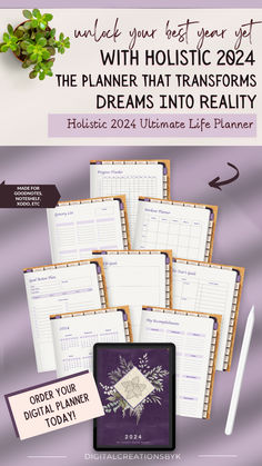 the planner that transforms dreams into reality