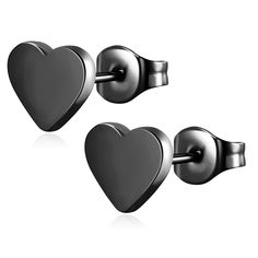 PRICES MAY VARY. High Quality Material: cute and small heart stud earrings are Made of high-quality 316L Stainless Steel, very good quality, human-friendly materials, hypoallergenic earrings, suitable for sensitive ears, high-quality and lightweight. Love Heart Dimension: 6MM (0.23 inch) x 8MM (0.31 inch). Button Style Studs. Tiny and Delicate. you can match different styles The outfits that you wear will make your style more diversified and creative, full of wireless possibilities. Any Occasion Womens Earrings Studs, Heart Button, Button Style, Women Earrings, Earrings Studs, Hypoallergenic Earrings, Heart Studs, Small Heart, Heart Earrings Studs