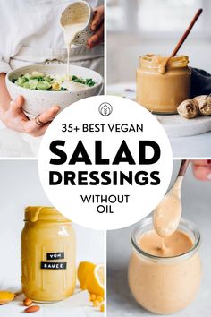 the best vegan salad dressings without oil