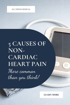 Relax! Here are 5 reasons you may be having heart pain that are NOT cardiac related.  Check out our YouTube channel for more insights - All Things Medical with Dr. Geoff.  Don't forget to pin for later 📌 Heart Pain, Chest Pain, A Heart, Youtube Channel, Don't Forget