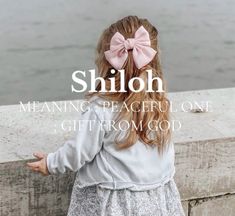 Bible Names For Girls With Meaning, Godly Baby Names, Names With Godly Meaning, Unisex Names With Meaning, Shiloh Name, Shiloh Meaning, Christian Names With Meaning, Catholic Baby Names, Biblical Names And Meanings