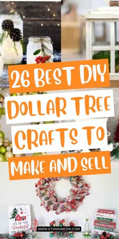 Explore Dollar Tree crafts to make and sell with budget-friendly DIY projects. Create profitable handmade items like home décor, seasonal gifts, or organizers. Perfect for crafters looking to turn creativity into income using affordable Dollar Tree supplies.