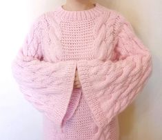 Pink Knitted Sweater Chunky Knit Sweater Oversized Knit Sweater Cable Knit Sweater Bomber Knit Sweater Cozy Knit Sweater Wool Sweater Our products are created according to customer's exact sizes. Every clothing is knitted with love. With personalization you can tell us your exact sizes. Handmade Materials: Wool, Acrylic 30 degree Wash / Hand Wash See more hand knitted products of our shop  https://www.etsy.com/shop/TINAFASHIONSHOP Rock Cowgirl, Oversized Knitted Sweater, Knit Sweater Oversized, Soft Knit Cardigan, Oversized Knit Sweater, Pink Knit Sweater, Sweater Chunky, Mohair Knit, Elegant Sweater