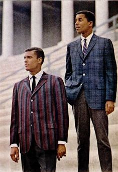 1960s Mens Fashion, African American Clothing, 60s Men, 1960’s Fashion, Man Suit, Fashion 1960s, Ivy League Style, Vintage Mens Fashion, Mod Fashion