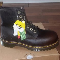 Brand New Dr Martens Mens Casual Wear steel toe boots Dc Martens, Mens Casual Wear, Mens Casual, Dr. Martens Boots, Boot Shop, Dr. Martens, Casual Wear For Men