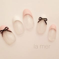 Nail Ideas Coquette, Nail Summer, Nails Pretty, Asian Nails, Grunge Nails, Classy Acrylic Nails, Pretty Gel Nails, Really Cute Nails, Cute Gel Nails