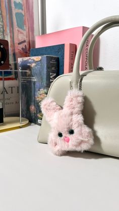 Bunni Bag Charm — Sunday Kind Pink Beige