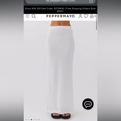 Size: Xs-S Experience Our Delicate Lady Knit Maxi Skirt. This Skirt Features A Mid-Rise Fit And Pairs Seamlessly With Our Delicate Lady Knit Top. Embrace Golden Skies, Balmy Nights, And Captivating Nightclub Silhouettes With This Effortlessly Elegant Ensemble. - Maxi Skirt - Elastic Waistband - Unlined - Sheer - Mid Rise Fit - 95% Polyester, 5% Spandex Summer Fitted Knit Skirt, Fitted Knit Skirt For Summer, Summer Stretch Knit Skirt, Stretch Knit Skirt For Summer, Fitted Knit Beach Skirt, Fitted Knit Skirt For Beach, Elegant Knit Bottoms For Summer, Fitted Pencil Skirt For Vacation, Spring Knit Long Skirt