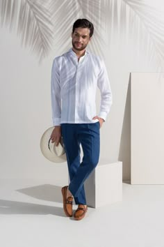 Men Outfit Beach Wedding, Guayabera Outfit For Men Wedding, Guayabera Wedding Outfit, Beach Formal Wedding Guest Men, Beach Wedding Outfits For Men, Beach Formal Men