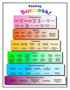 the five levels of reading success