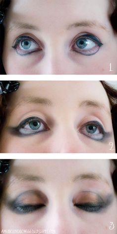 1920’s Makeup, 1920s Makeup Tutorial, 1920 Makeup, Flapper Makeup, 20s Makeup, Circus Makeup, On Period, American Duchess