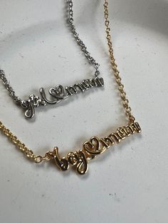 Show off your unique style with our Team MOM Necklace! Choose to rep either boy mom or girl mom. Crafted from hypoallergenic and nickel-free gold plated brass, the 16"+2" necklace is sure to turn heads with its stylish and handwritten cursive lettering. Perfect for any occasion. Ready to join Team MOM? Cursive Lettering, Gold Girl, Cursive Handwriting, Team Mom, Cursive Letters, Mom Necklace, Girl Mom, Boy Mom, Unique Style