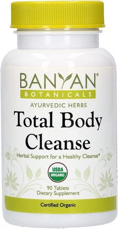 Buy Banyan Botanicals Total Body Cleanse – Organic Detox Supplement with Amla & Manjistha – Supports Ayurvedic Cleanses, Detoxification, & Liver Function* – 90 Tablets – Non GMO Sustainably Sourced Vegan on Amazon.com ✓ FREE SHIPPING on qualified orders Bitter Herbs, Healthy Cleanse, Body Cleanse Diet, Detox Supplements, Liver Function, Organic Supplements, Simple Health, Ayurvedic Herbs