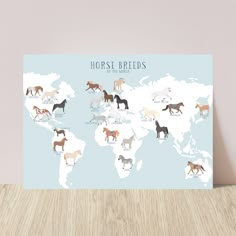 Horse Breeds of the World Map Print Pony Breeds Horse Art Print Horse Gifts for Pony Lover A4 A3 Print Girls Room Decor Vet Gifts - Etsy Horse Bedroom Decor, Horse Bedroom Ideas For Teens, Horse Lovers Bedroom, Pony Bedroom, Horse Girls Bedroom, Horse Room Decor, Horse Themed Bedrooms, Horse Bedroom, Vet Office