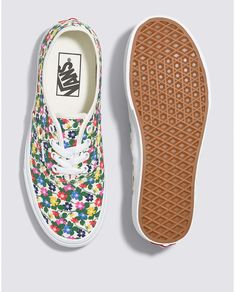 Vans Floral Authentic Shoe White VN0009PVTBDBorn in Anaheim, California in 1966, the Authentic is the original Vans heritage style. Originally known as Vans #44 Deck Shoes, the Authentic became an immediate cult icon and has embodied our “Off The Wall” attitude ever since. Constructed with a simple lace-up profile, the Authentic combines our classic low top shoe with sturdy canvas uppers featuring an allover floral print. This time-honored silhouette also includes metal eyelets and signature rub Vans Floral, Photo Signature, Floral Vans, Vans Original, Simple Lace, Skater Shoes, Authentic Vans, Anaheim California, Deck Shoes