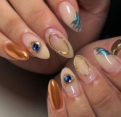 Nail Art Inspo, Summer Nail Art, Subtle Nails, Minimal Nails, Builder Gel, Nailed It