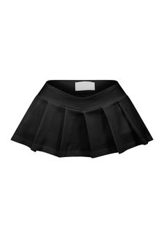 Low rise pleated mini skirt with shorts lining Slip on closure Runs true to size Fitted Black Pleated Shorts, Pleated Mini Skort For School, Trendy Pleated Short Tennis Skirt, Trendy Black Pleated Tennis Skirt, Trendy Short Pleated Tennis Skirt, Pleated Shorts For Night Out, Chic Black Skort With Pleated Hem, Black Pleated Skort Short Length, Casual Black Skort With Accordion Pleats