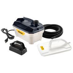 an image of a power washer with accessories